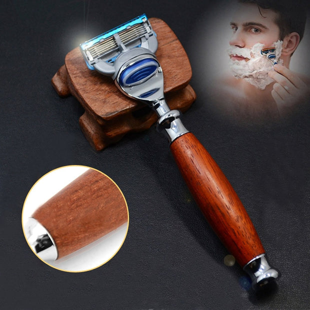 Resin Wood Shaving Razor Holder - WREN